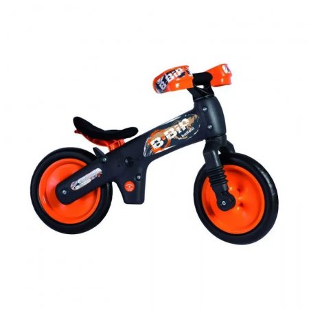 VELO DRAISIENNE B-BIP GRIS FONCE ORANGE 01BBIP0011BBY