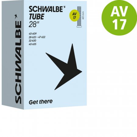 CHAMBRE. SCHWALBE AV17 28/47-622/635 IB AGV 40mm  700X28/45C VS 10462230