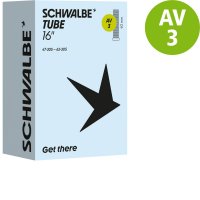 CHAMBRE. SCHWALBE AV3 47/62-305 IB AGV 40mm  16x1,75/2,40  VS 10462450