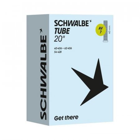 CHAMBRE. SCHWALBE AV7 40/62-406 IB AGV 40mm   20x1,50/2,40 VS 10462530