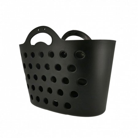 PANIER PLASTIQUE NOIR TRENDY ONE AV A CLIPS 380X210X380 11202227