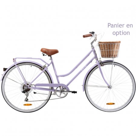 VELO URBAIN 28' REID LADIES CLASSIC LAVANDE L - 52CM 7 vitesses 1200018552