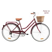 VELO URBAIN 28' REID LADIES CLASSIC LITE ROUGE CERISE M - 46CM 7 vitesses 1200025146