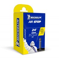 CHAMBRE 24 37/47x490/507 1.50-1.85 V/Schrader 34mm E4 AIR STOP MICHELIN 198948