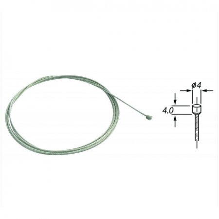 CABLE DERAILLEUR  VELO GALVA DIAM 12/10 12 FILS LG 2,50M BTE 25 203250B