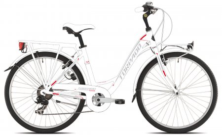 VELO URBAIN 28' D ANTEIA Blanc 6v 46  21T441B46