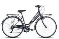 VELO URBAIN 28' D ALBATROS NOIR 48  21T48148