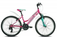 VELO ENFANT 24' CANDY 18V FUCHIA 21T616F