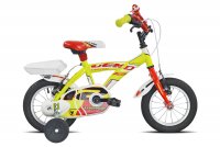 VELO ENFANT 12' GEKO ACIER JAUNE 21T690G