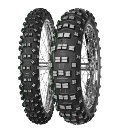 PNEU MOTO MITAS ENDURO FIM 90/100-21 TERRA FORCE EF 57R GREEN 226744