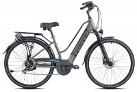 VELO ELECTRIQUE 28" TORPADO ALTEA 8V ALTUS MOTEUR ANANDA BATTERIE 36V 12.8 Ah Taille 48 22T22648
