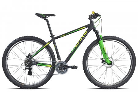 VELO VTT 29' ICARO MECANIQUE NOIR / VERT ALTUS 7x3 ALU 6061 45 22T73045