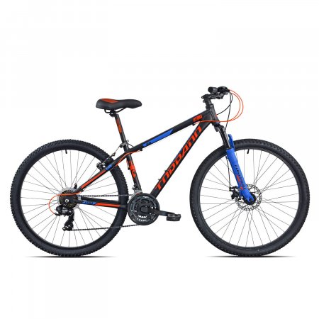 VELO VTT 27,5' HYDRA NOIR / ORANGE ALTUS 7x3 V-BRAKE AR DISQUE AV 49  22T79049