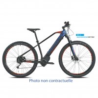 VELO ELECTRIQUE 29" TORPADO HYPER MTB HARDTRAIL 12V MOTEUR OLI BATTERIE INTEGREE 36V 17,5 Ah RED/BLUE H 45 22T97045