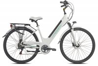 VELO ELECTRIQUE 28" TORPADO VENERE 7V INT BATTERIE 36V 13 Ah BLANC 23T268