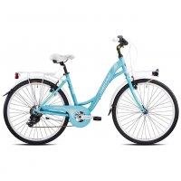 VELO URBAIN 26' D FREEDOM AZUR TY300 7V 23T461A