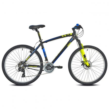 VELO VTT 26' STORM H NOIR Tx35 7x3 V-BRAKE AR DISQUE AV 38  23T590N
