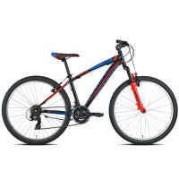 VELO VTT 26' EARTH NOIR / BLEU V-Brake 7x3 38 23T595