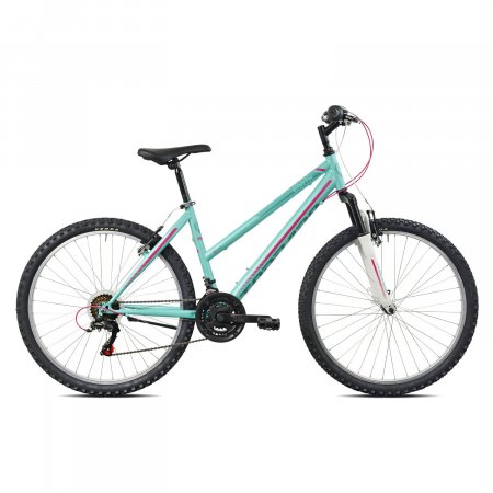 VELO VTT 26' EARTH Dame VERT Tx35 7x3 V-BRAKE 38 23T596V