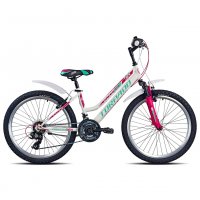 VELO ENFANT 24' CANDY 18V BLANC 23T616B