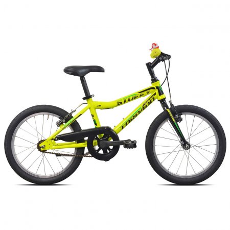 VELO ENFANT 18' STUFFY JAUNE 23T660G