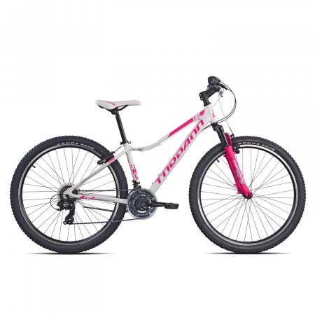 VELO VTT 27,5' ERIS DAME FUCHIA 7x3 V-BRAKE 44 23T79144