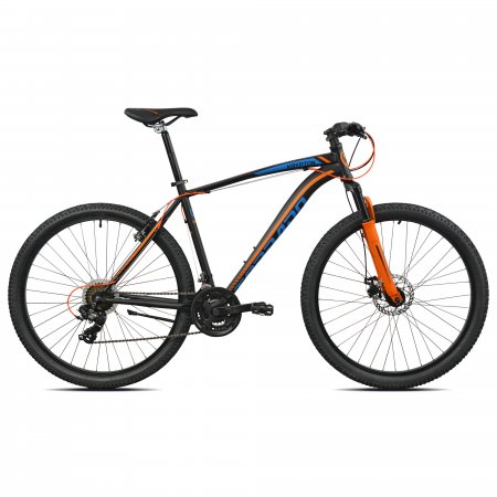 VELO VTT 27,5' KRYPTON 7x3 TY300 Noir / Orange AR V-BRAKE AV DISQ  43 23T795A43