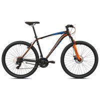 VELO VTT 27,5' KRYPTON 7x3 TY300 Noir / Orange AR V-BRAKE AV DISQ  49 23T795A49