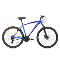 VELO VTT 27,5' KRYPTON 7x3 TY300 Bleu V-BRAKE ARR DISQ MEC AV  38 23T795B