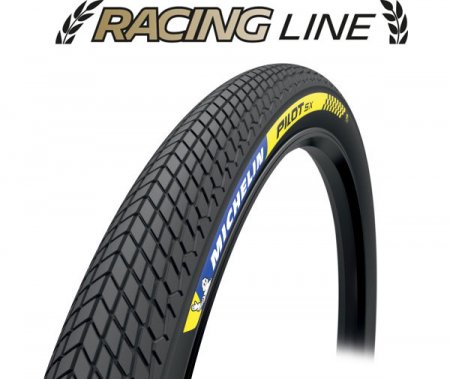 PNEU BMX MICHELIN 20X170 PILOT SX FREESTYLE RACING LINE T/Souple Tubeless Ready 44-406  240271