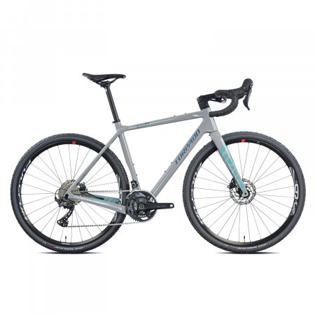 VELO GRAVEL ZENITH X IMPUDENT GRIS SHIMANO GRX 2X12 T56 24I3Y7N56