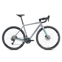 VELO GRAVEL ZENITH X IMPUDENT GRIS SHIMANO GRX 2X12 T56 24I3Y7N56