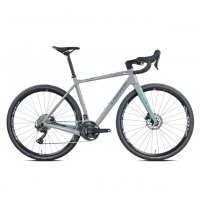 VELO GRAVEL ZENITH X IMPUDENT GRIS SHIMANO GRX 2X12 T59 24I3Y7N59