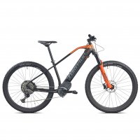 VELO ELECTRIQUE 29" TORPADO HYPER DEORE 12V MOTEUR OLI BATTERIE INTEGREE 36V 17,5 Ah NOIR/ORANGE T45 24T965M45