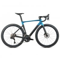 VELO FONDRIEST GAND SHIMANO 105 DI2 BLEU PETROL/NOIR T54 25F6LP54