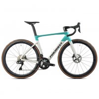 VELO FONDRIEST GAND SHIMANO 105 DI2 BLANC/VERT T58 25F6LT58