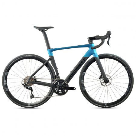 VELO FONDRIEST GAND SRAM RIVAL AXS BLEU PETROL/NOIR T54 25F6XP54