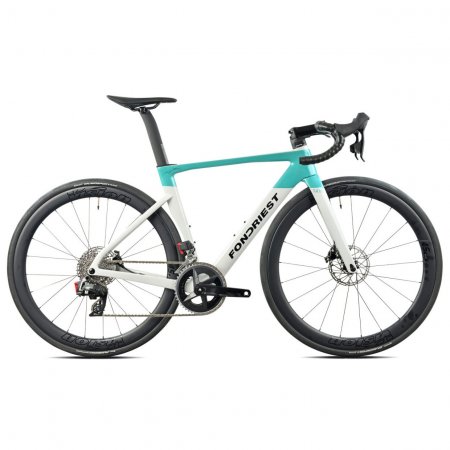 VELO FONDRIEST GAND SRAM RIVAL AXS BLANC/VERT T52 25F6XT52
