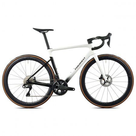 VELO FONDRIEST RONSE SRAM RIVAL AXS BLANC T52 + ROUES CARBONNE SC45 25F9XB52