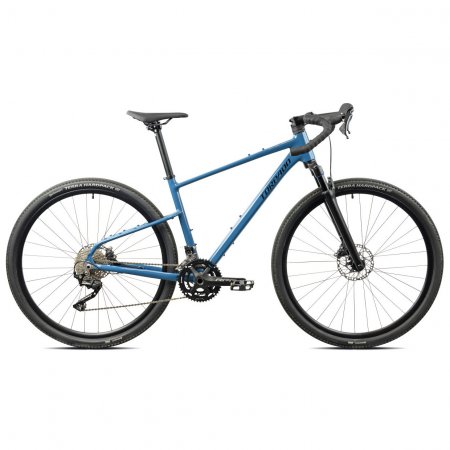 VELO GRAVEL PRYDON EXPEDITION ADVENTURE BLEU SHIMANO GRX 2X10 M 25T31045B