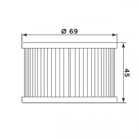 FILTRE HUILE HONDA +++ H1005 268111