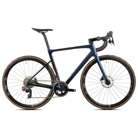 VELO FONDRIEST GAND SRAM NEW RIVAL E1 AXS BLEU PETROL/NOIR T52 26F6VP52