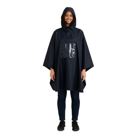 PONCHO DELUXE NOIR HOOODIE 36HD501