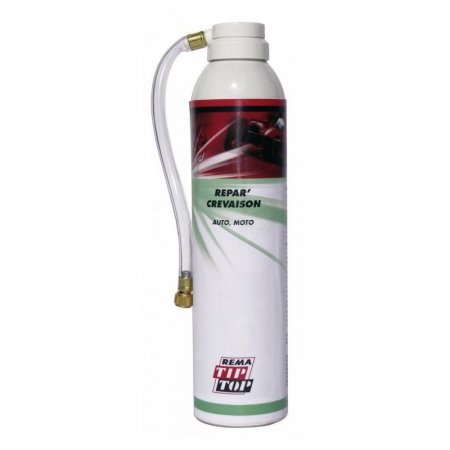 BOMBE ANTI-CREVAISON 300 ml Tip Top Moto & Voiture 6000010