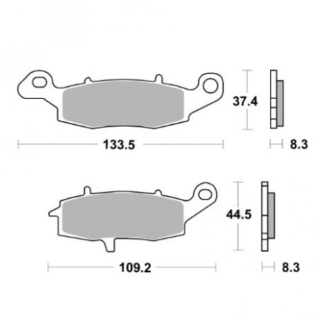 PLAQUETTE SBS 704HS 704070