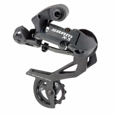 DERAILLEUR AR VTT 9V SRAM X3 Chape Longue Black 7515050000