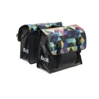 SACOCHE BECK CLASSIC COLORED TRIANGLES 40x16x35 50 Litres 23-KE-461 856179