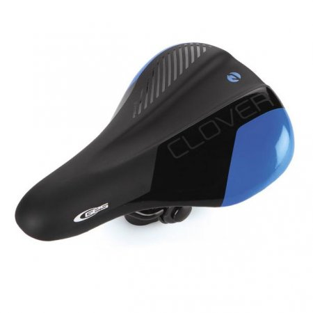 SELLE ENFANT TREFLE Noir / Bleu 212mm / 144mm A323N40