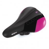 SELLE ENFANT TREFLE Noir / Rose 212mm / 144mm A323N90