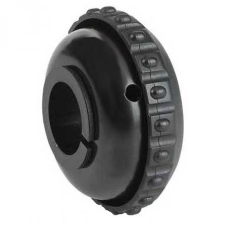 SONNETTE TIMBRE ROTATIVE NOIR SUR CINTRE D.22 HAUTE QUALITE DOME LAITON 53mm B906BP